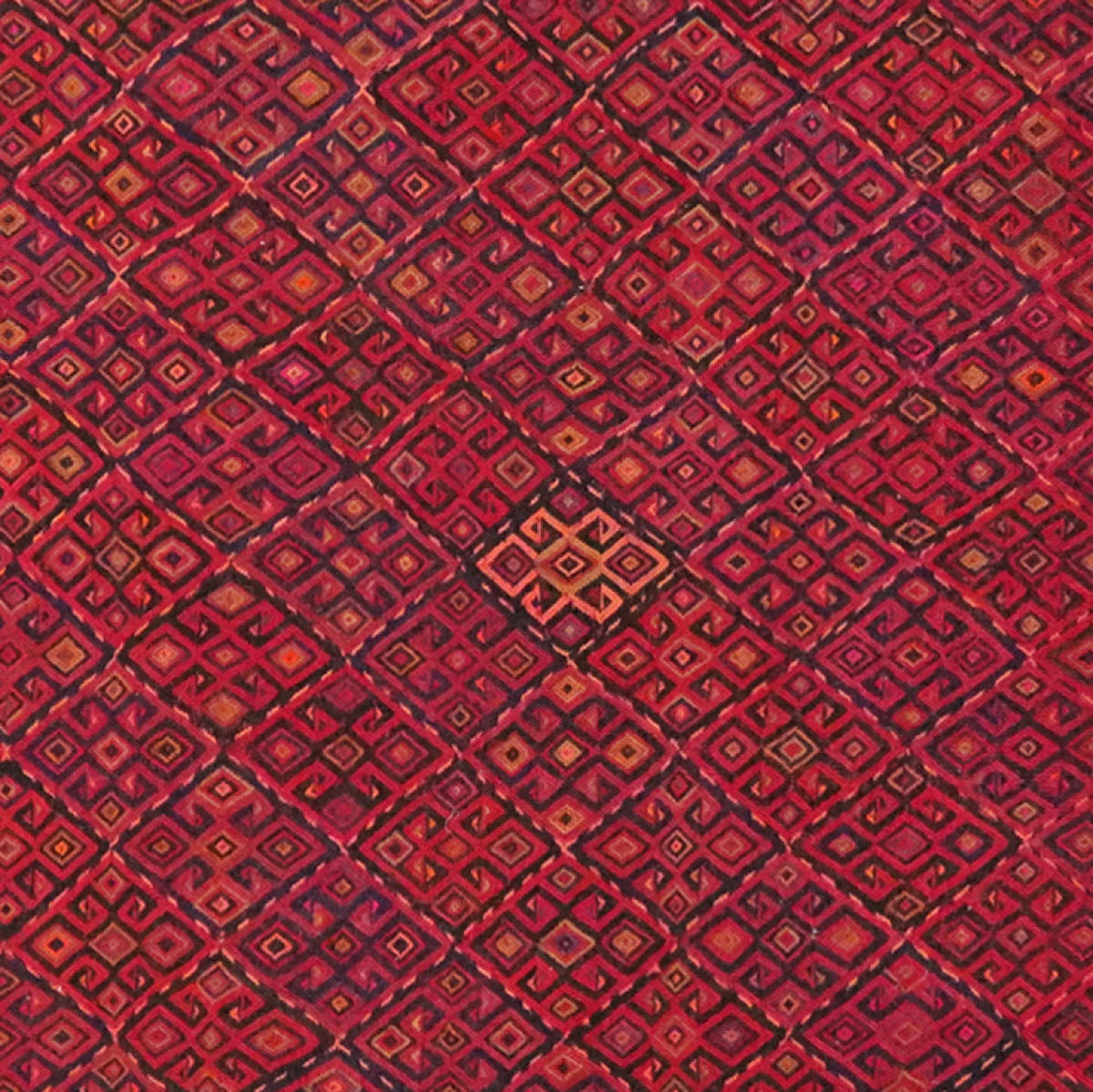 HANDWEBTEPPICH Kelim Kordi Old Mehrfarbig 370/173 cm Schurwolle - Multicolor, Textil (173/370cm) - Looma