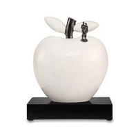 DEKOOBJEKT Studio 8 - You & Me, Porzellan, weiß - Weiß, Keramik (14/28/24.5cm) - Goebel