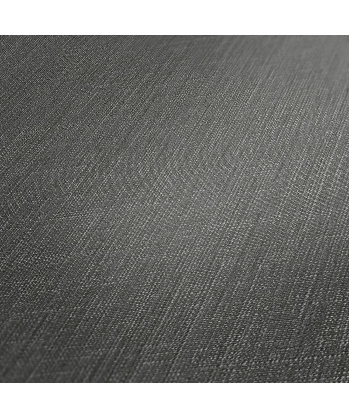 VLIESTAPETE Schwarz 53/1005 cm - Schwarz, Textil (53/1cm) - KUNSTLOFT