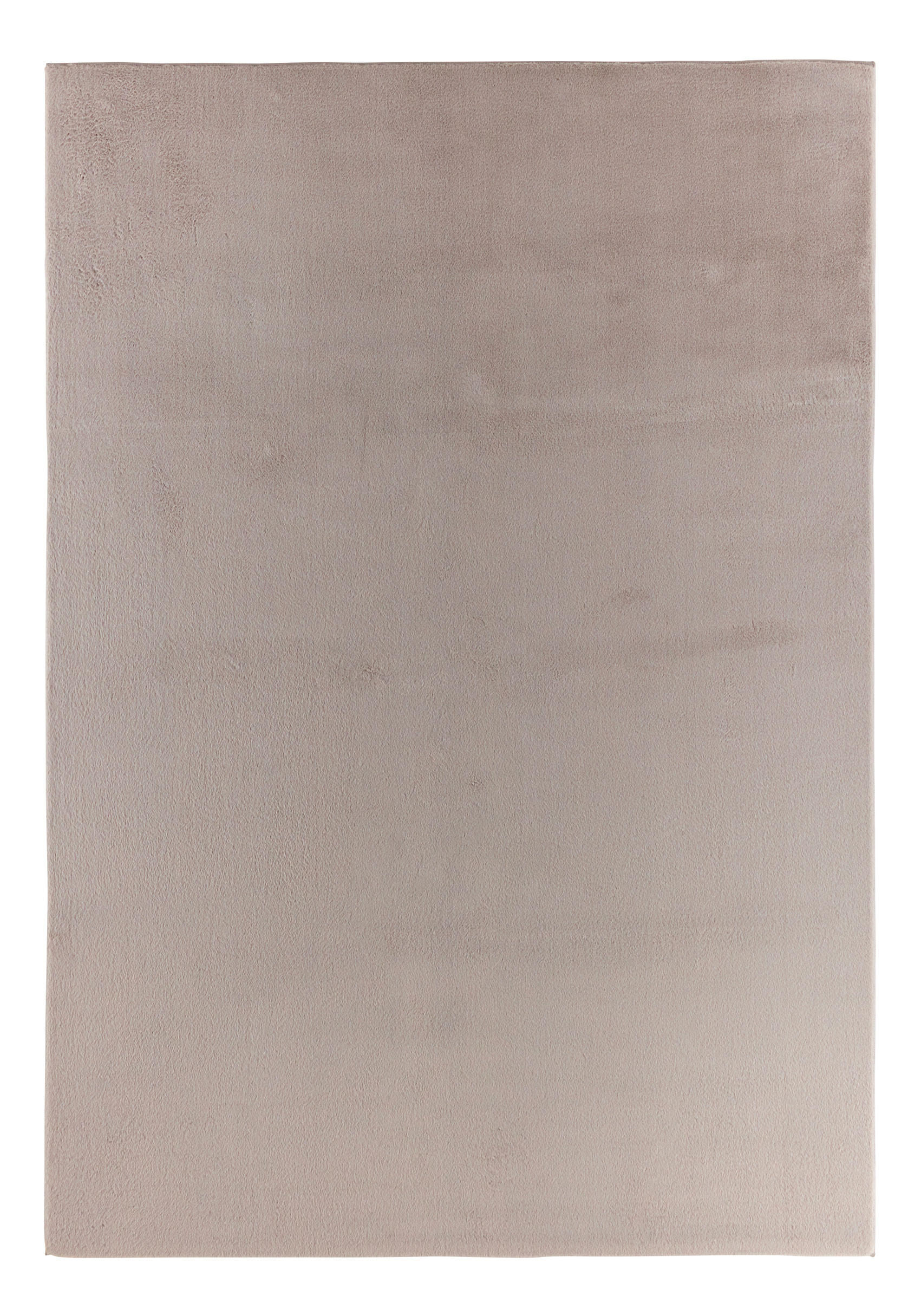 TEPPICH uni ultra weich grau Nube 80x150cm - Grau, Textil (80/150cm) - Nazar Rugs