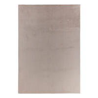 TEPPICH uni ultra weich grau Nube 80x150cm - Grau, Textil (80/150cm) - Nazar Rugs