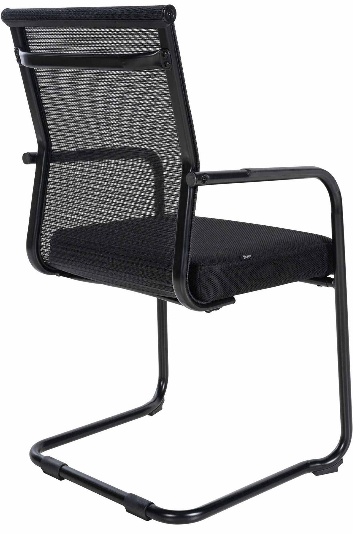 SCHWINGSTUHL 2er Set Stoff schwarz - Schwarz, Textil/Metall (55/95/51cm) - CLP