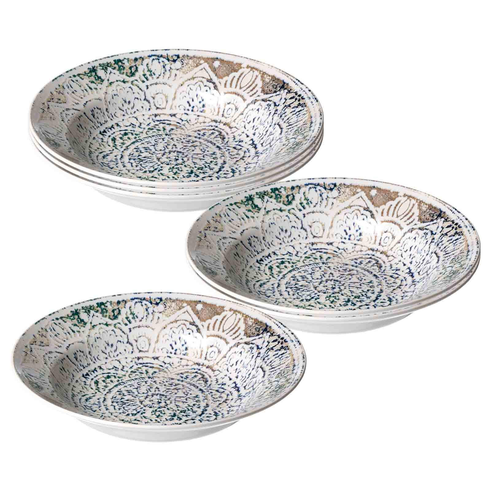 PASTATELLER Luigi bunt ø 29 cm 6er Set - Multicolor, Keramik (29cm) - Ritzenhoff Breker