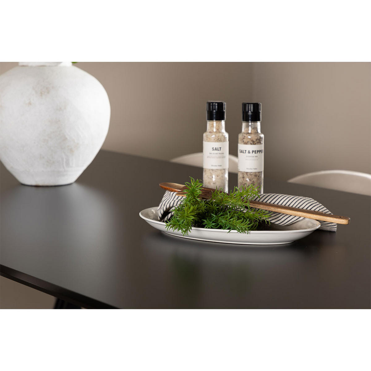 TISCHGRUPPE Beige - Beige, Holzwerkstoff/Textil (220/75/100cm) - ebuy24