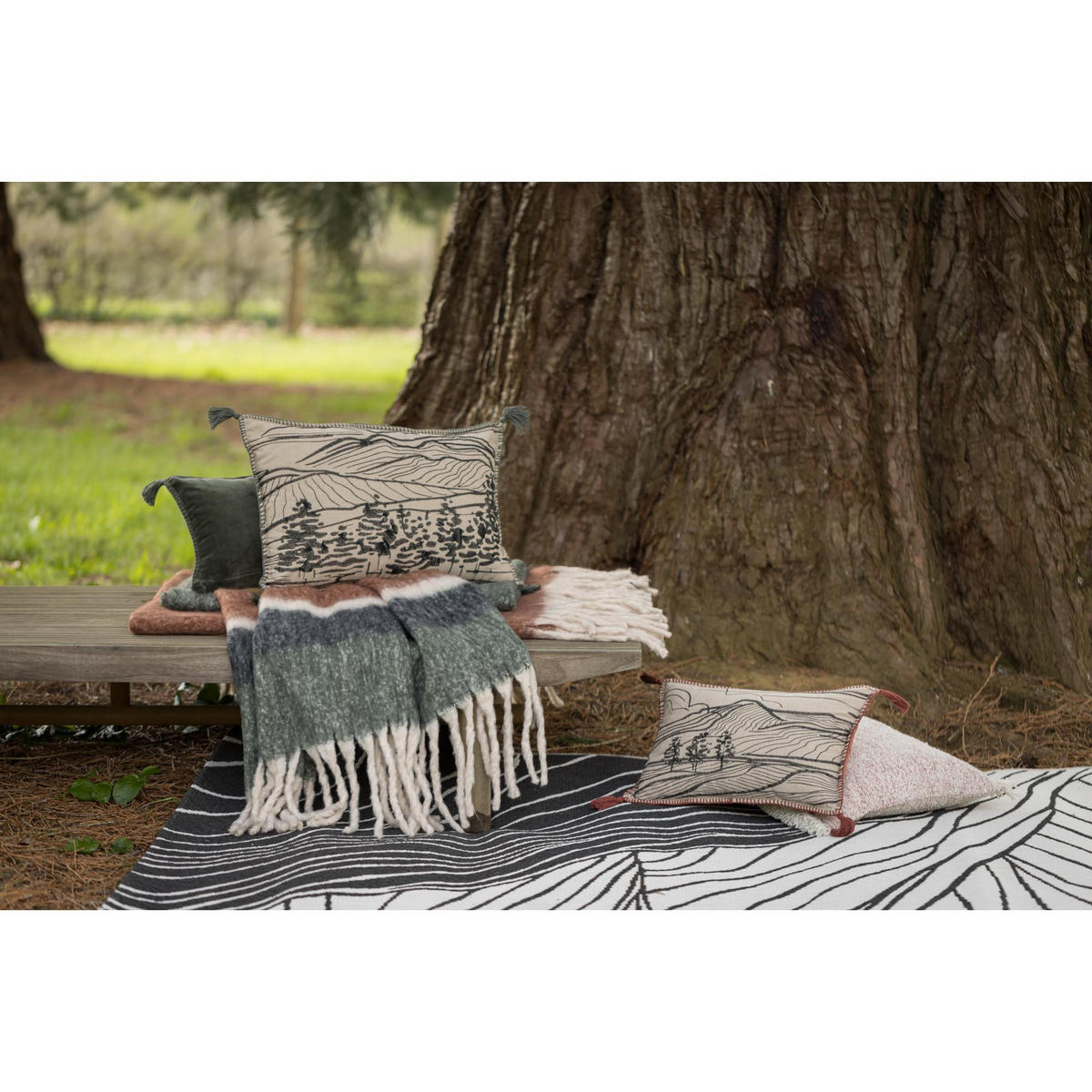 OUTDOOR-TEPPICH Dusko donner 160 x 230 cm - Grau, Textil (160/230cm) - Vivaraise