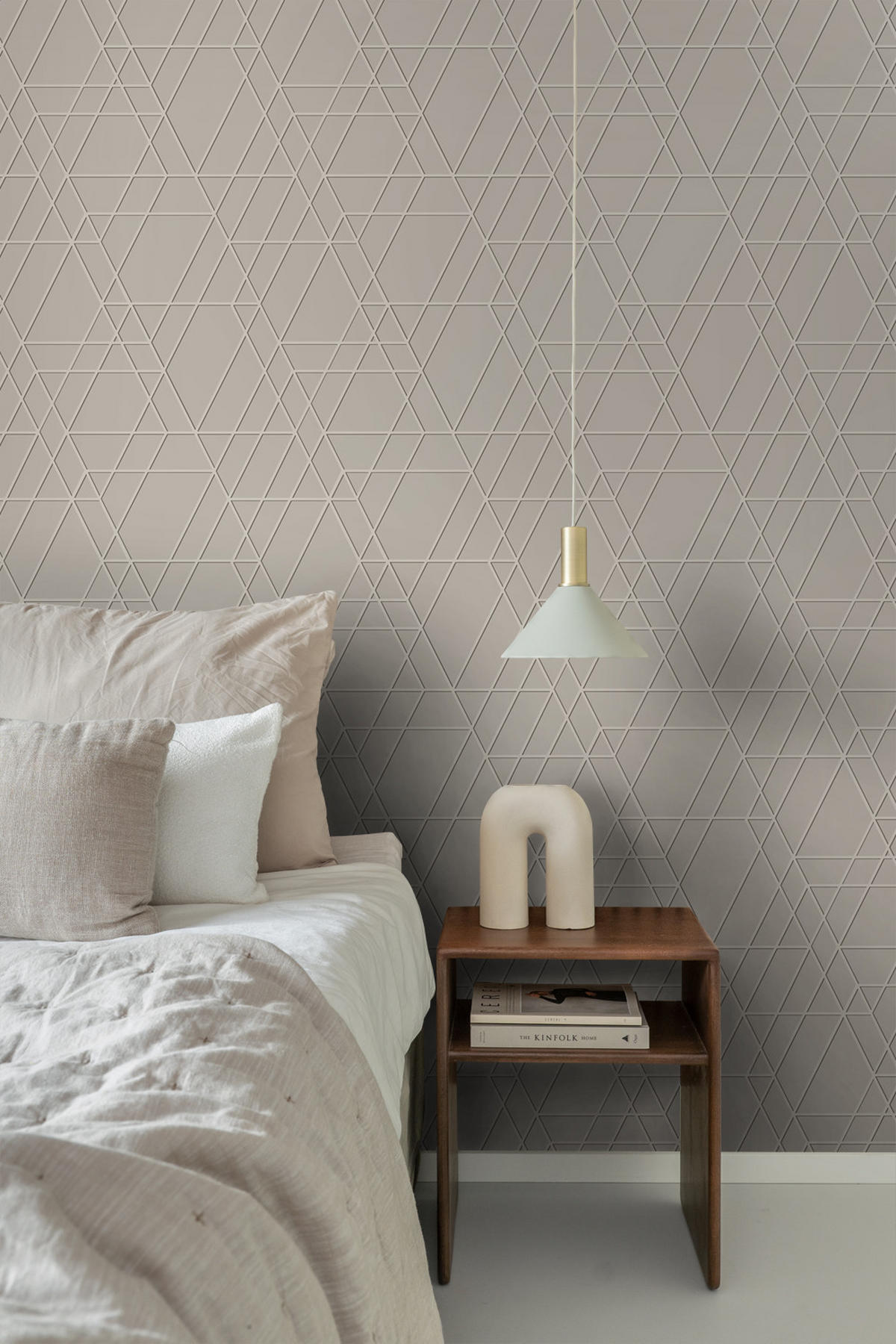 TAPETE 3D-Muster 50 x 900 cm - Grau, Papier (50/900cm) - ESTAhome