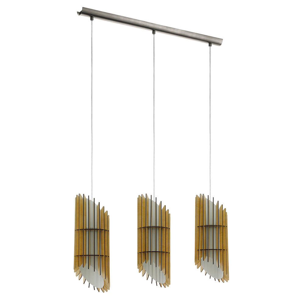 HÄNGELEUCHTE AGREDA Braun Holz - Braun, Holz (75.5/14.5/110cm)