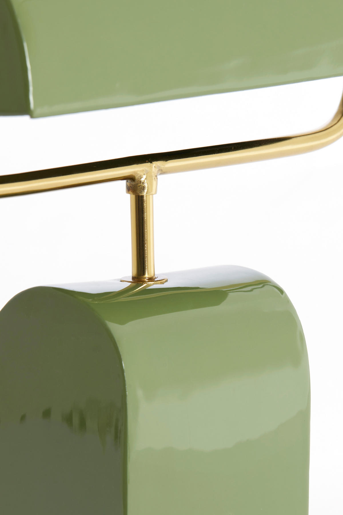TISCHLAMPE Cardona Grün 35/15.5/38 cm - Grün, Metall (35/15.5/38cm) - Light & Living