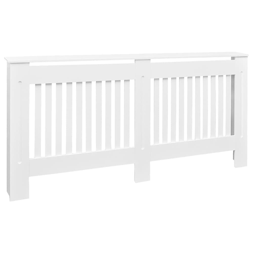 vidaXL Heizkörperabdeckung Weiß 19x81x172 cm