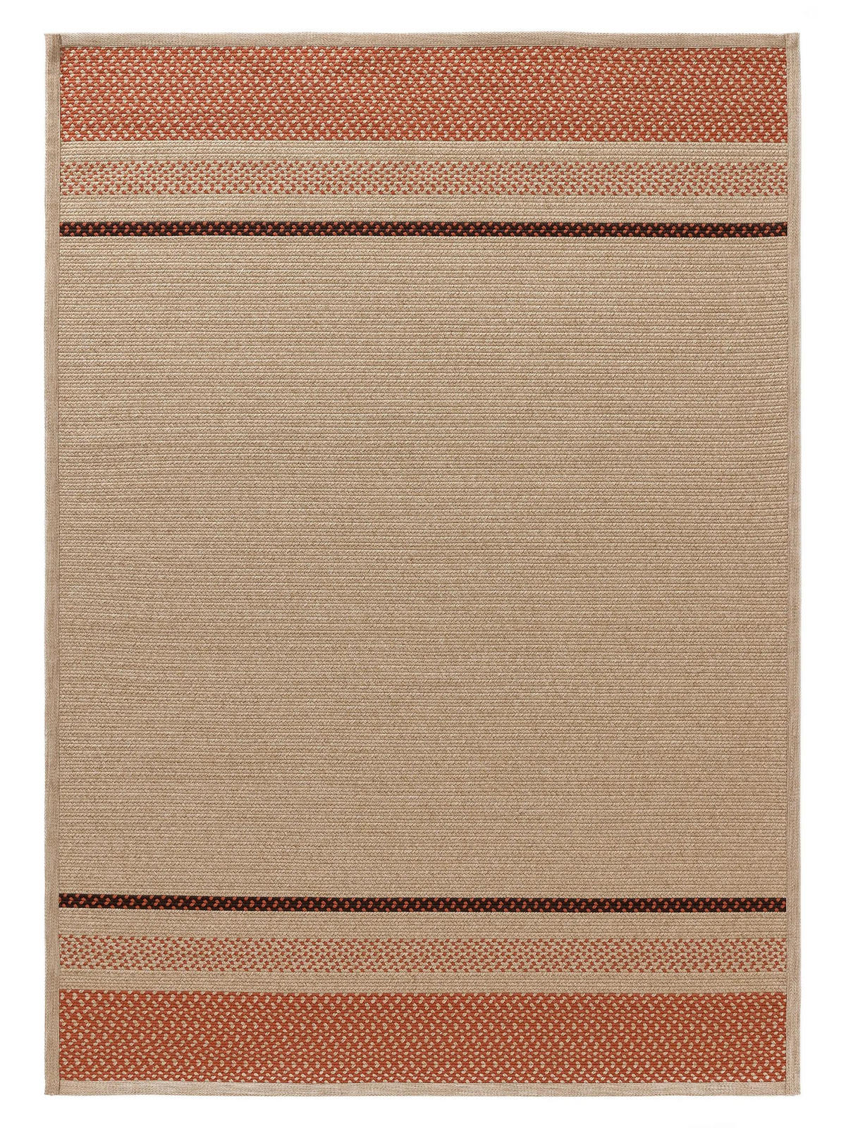 OUTDOORTEPPICH Nandi Terracotta 120x170 cm - Terracotta, Textil (120/170cm) - benuta Nest