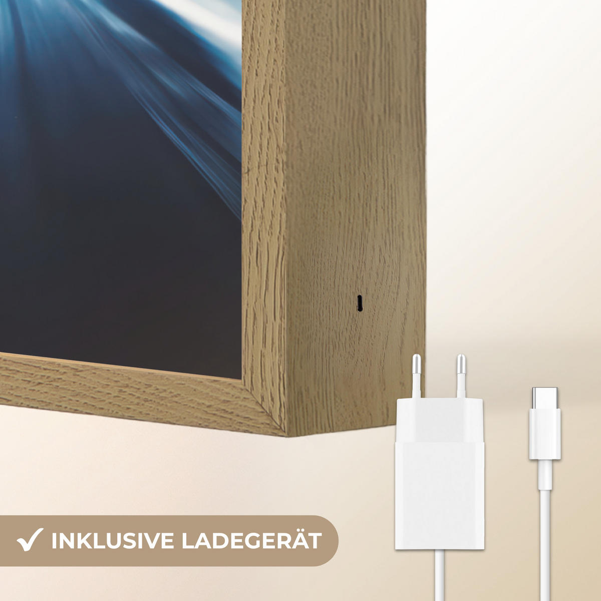 NÁSTĚNNÁ LAMPA S AKUMULÁTOREM Auto - Modrá - Chlapci - Dítě 60x40 cm - modrá, kompozitní dřevo (60/40/8cm) - OnlyWow