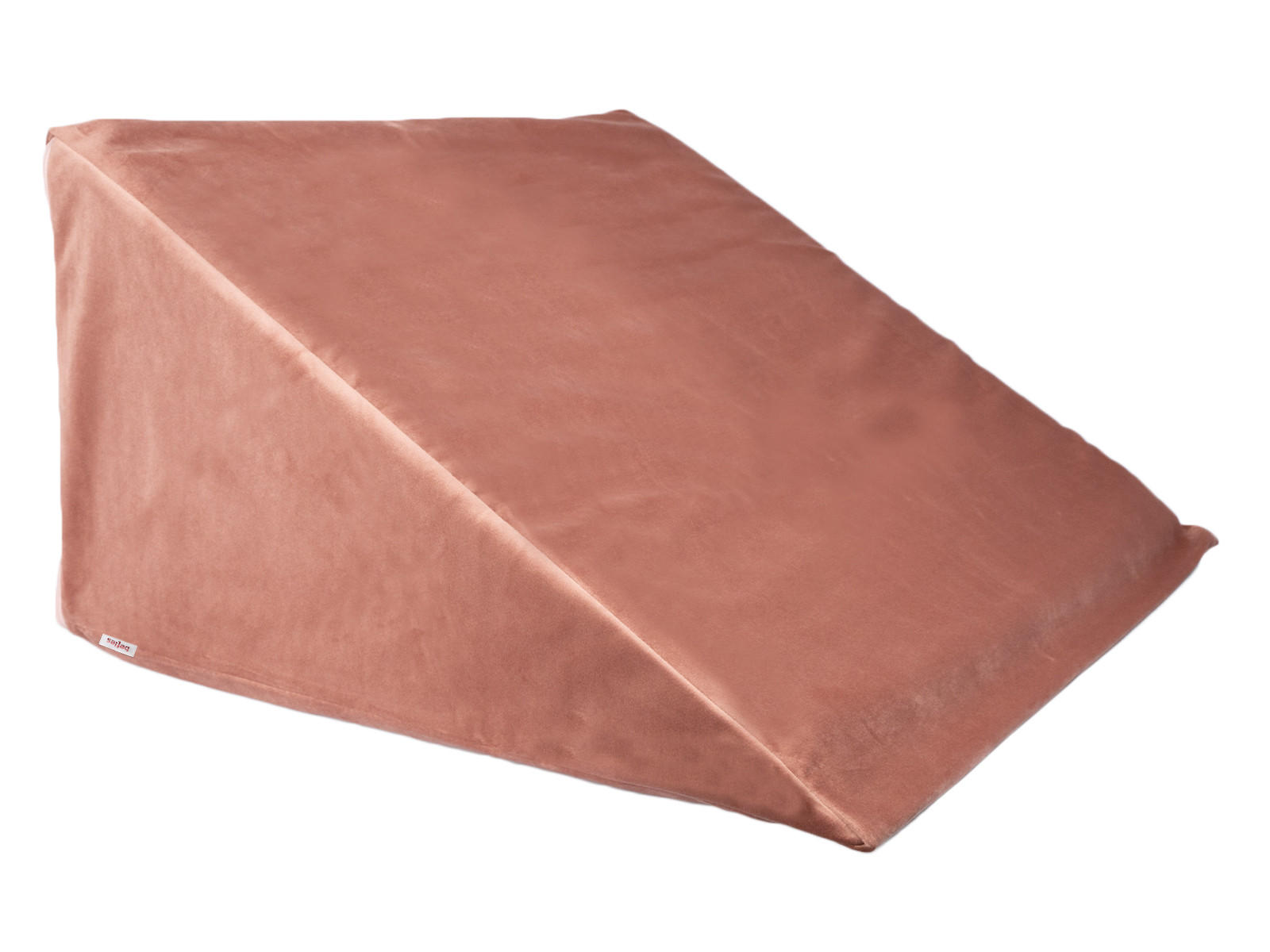 KEILKISSENHÜLLE Samt&Sonders altrosa 62/49/30 cm - Altrosa, Textil (49/62cm) - beties Heimtextil