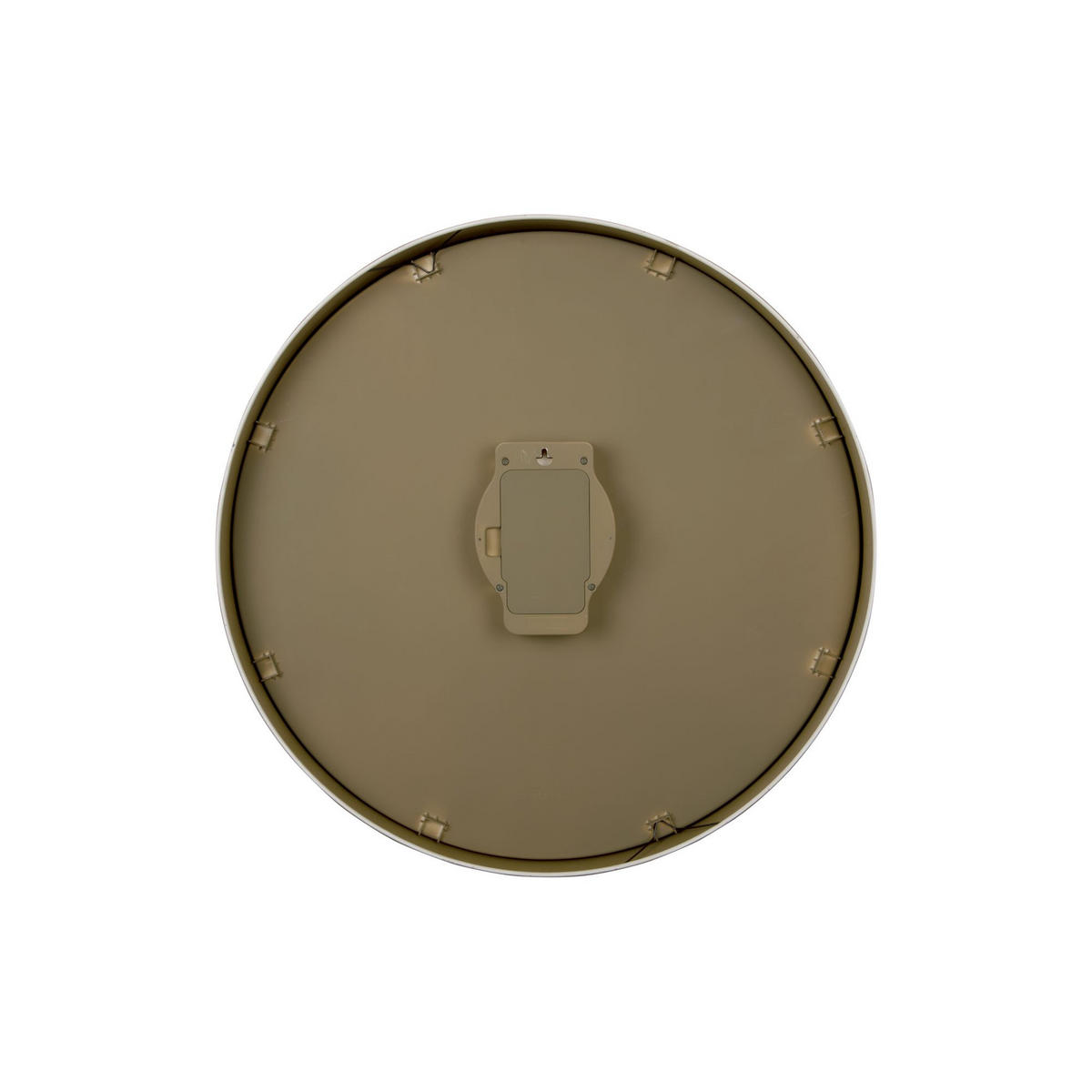 WANDUHR Mr. Green Numbers Ø51 cm - Grün, Metall (51/51/7cm) - Karlsson