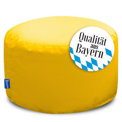 Bruni Sitzpouf Gelb, Gelb 500x300x500 cm