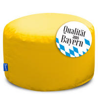 SITZPOUF L gelb - Gelb, Textil (500/300/500cm) - Bruni