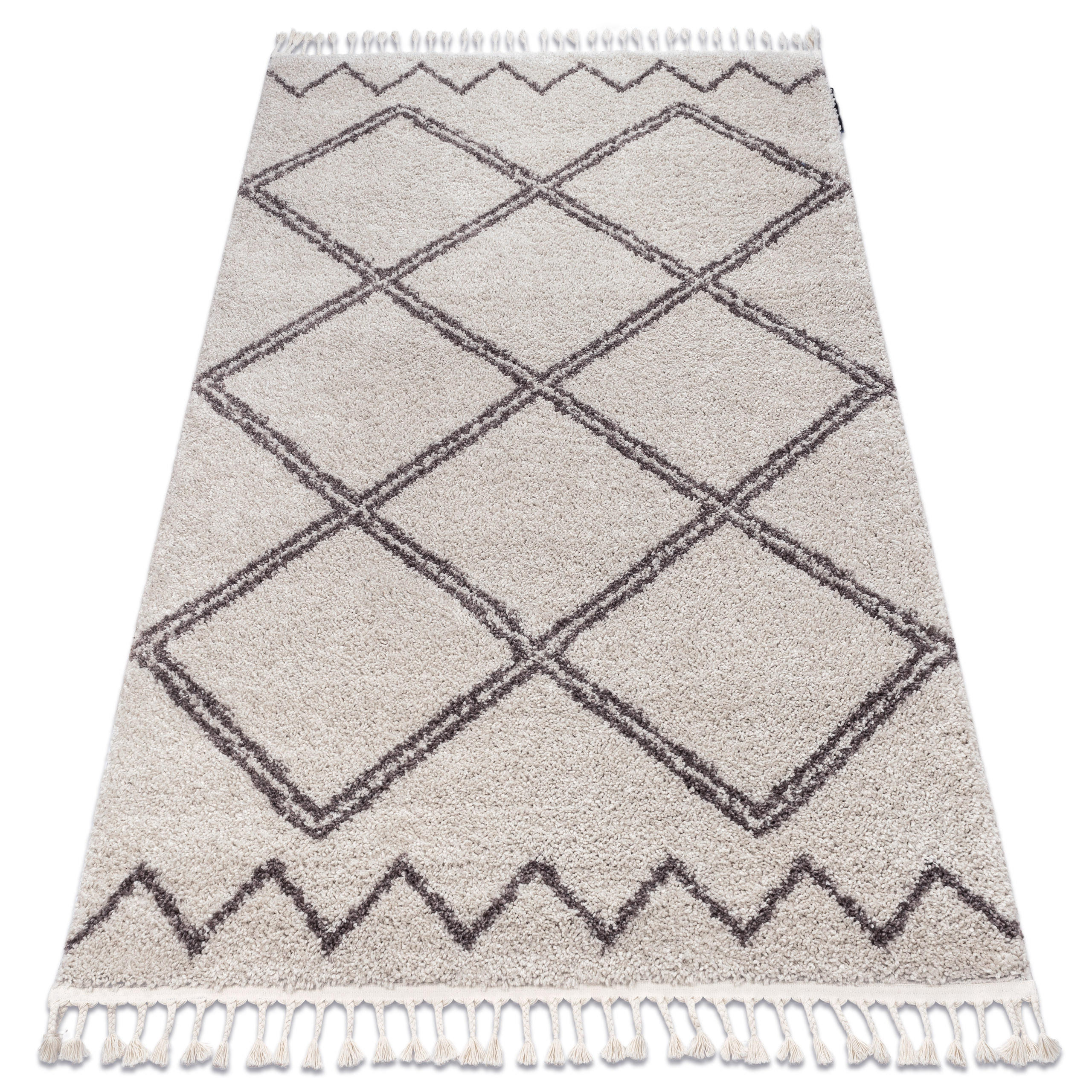 TEPPICH Berber 80/150 cm - Creme, Textil (80/150cm) - rugsX