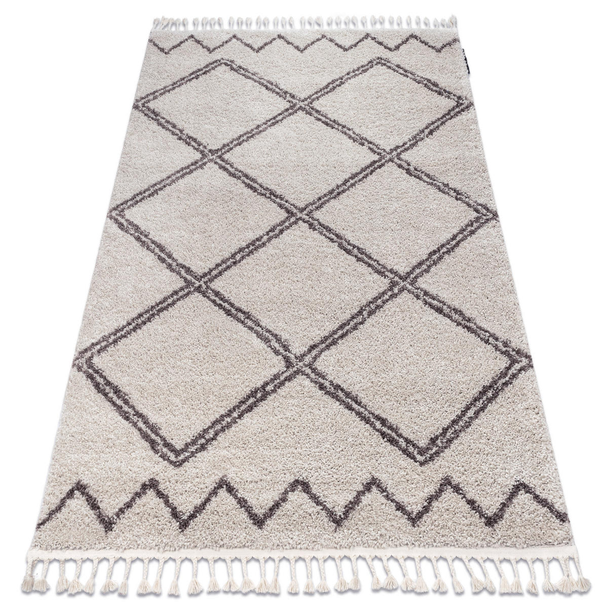 TEPPICH Berber 80/150 cm - Creme, Textil (80/150cm) - rugsX
