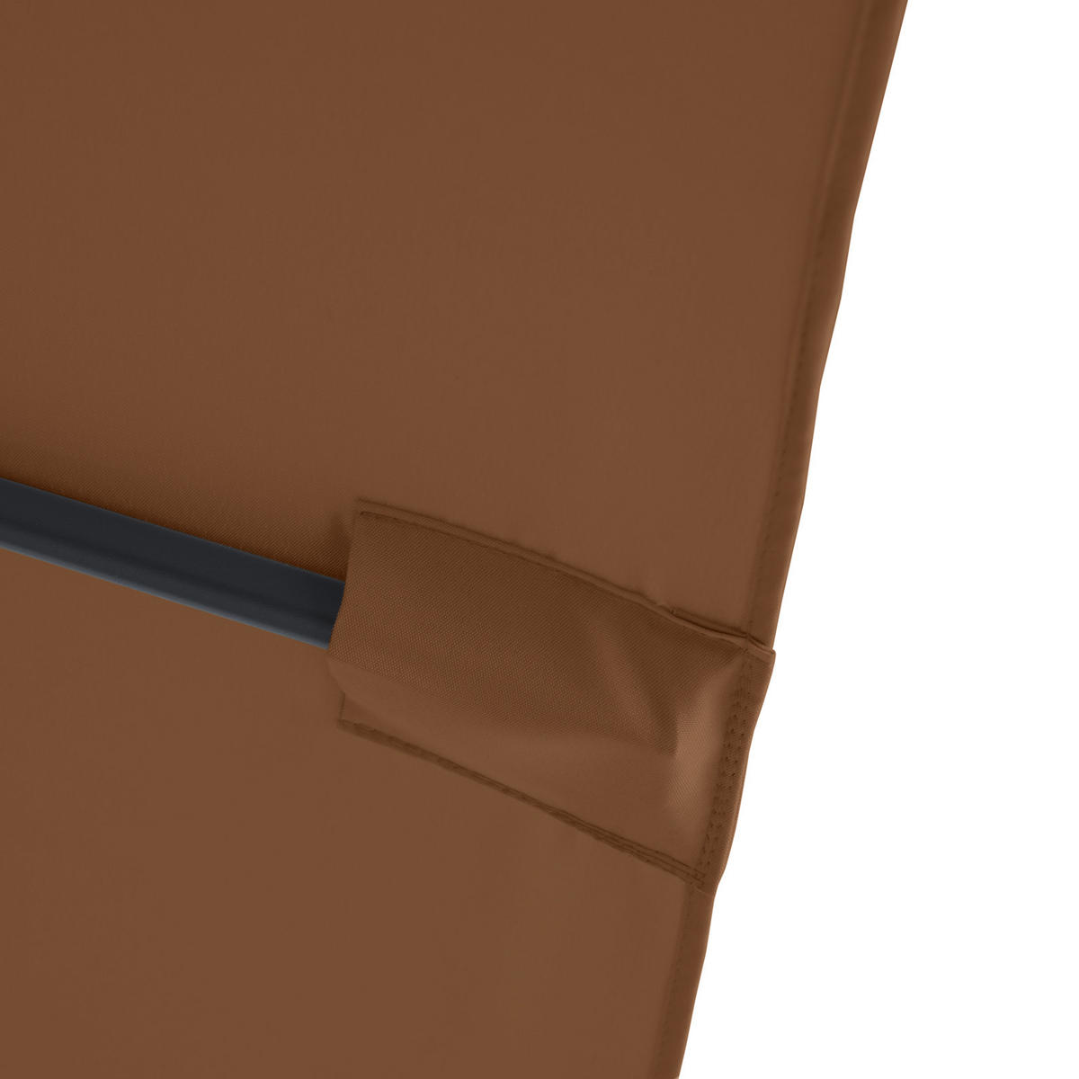 SONNENSCHIRM rechteckig 3x2m - Taupe, Textil (200/300cm) - SVITA