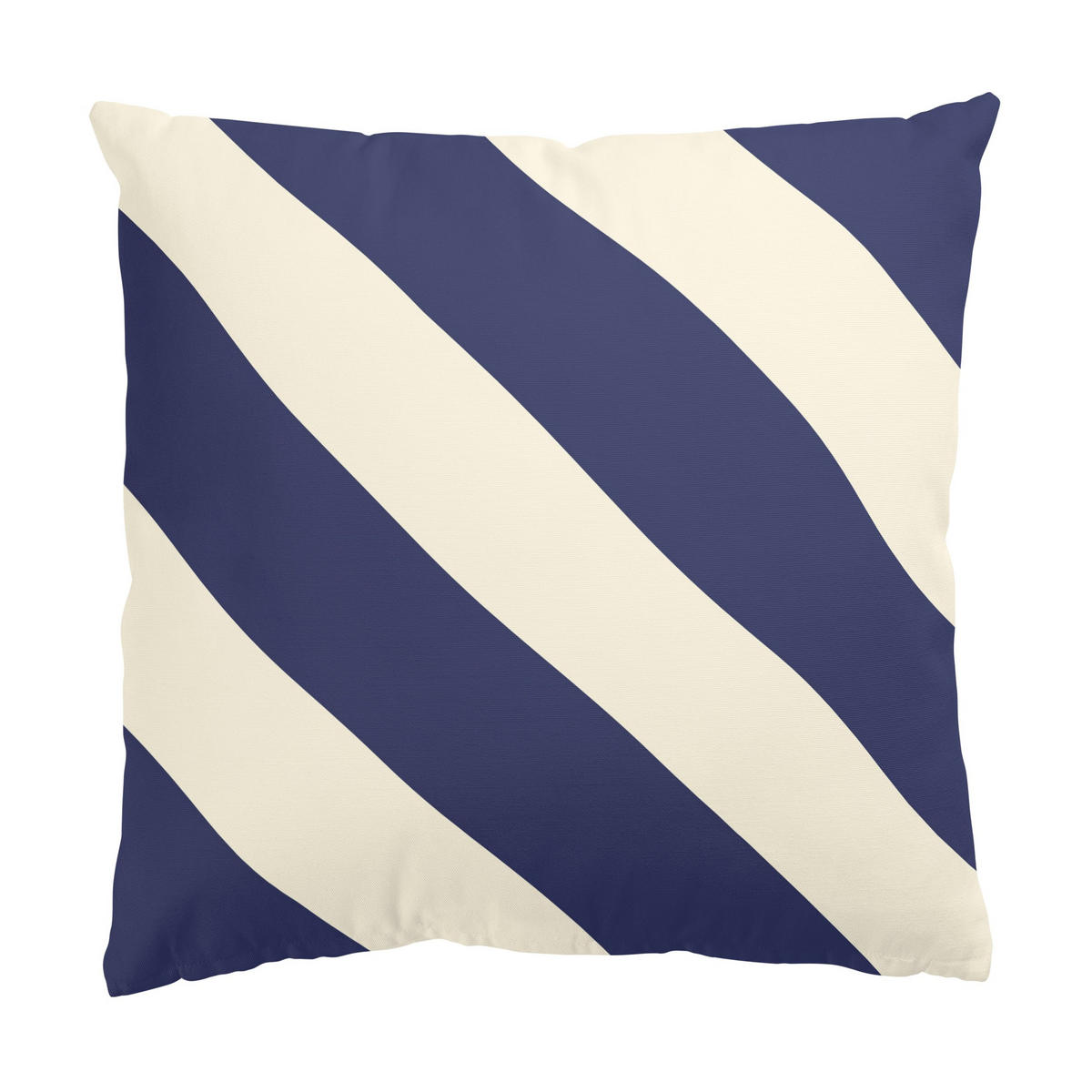 KISSENBEZUG PopArt Streifen Blau 40/40 cm - Blau, Textil (40/40cm) - Bilderwelten