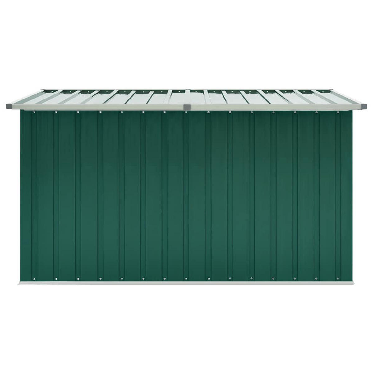 GARTENBOX Grün 171/99/93 Cm - Grün, Metall (171/93/99cm) - vidaXL