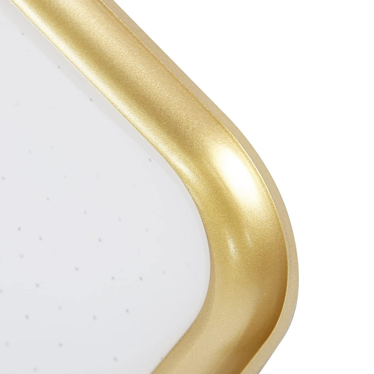 LED stropní světlo Zara 40/40/7 cm - černá, plast (40/40/7cm) - Nettlife