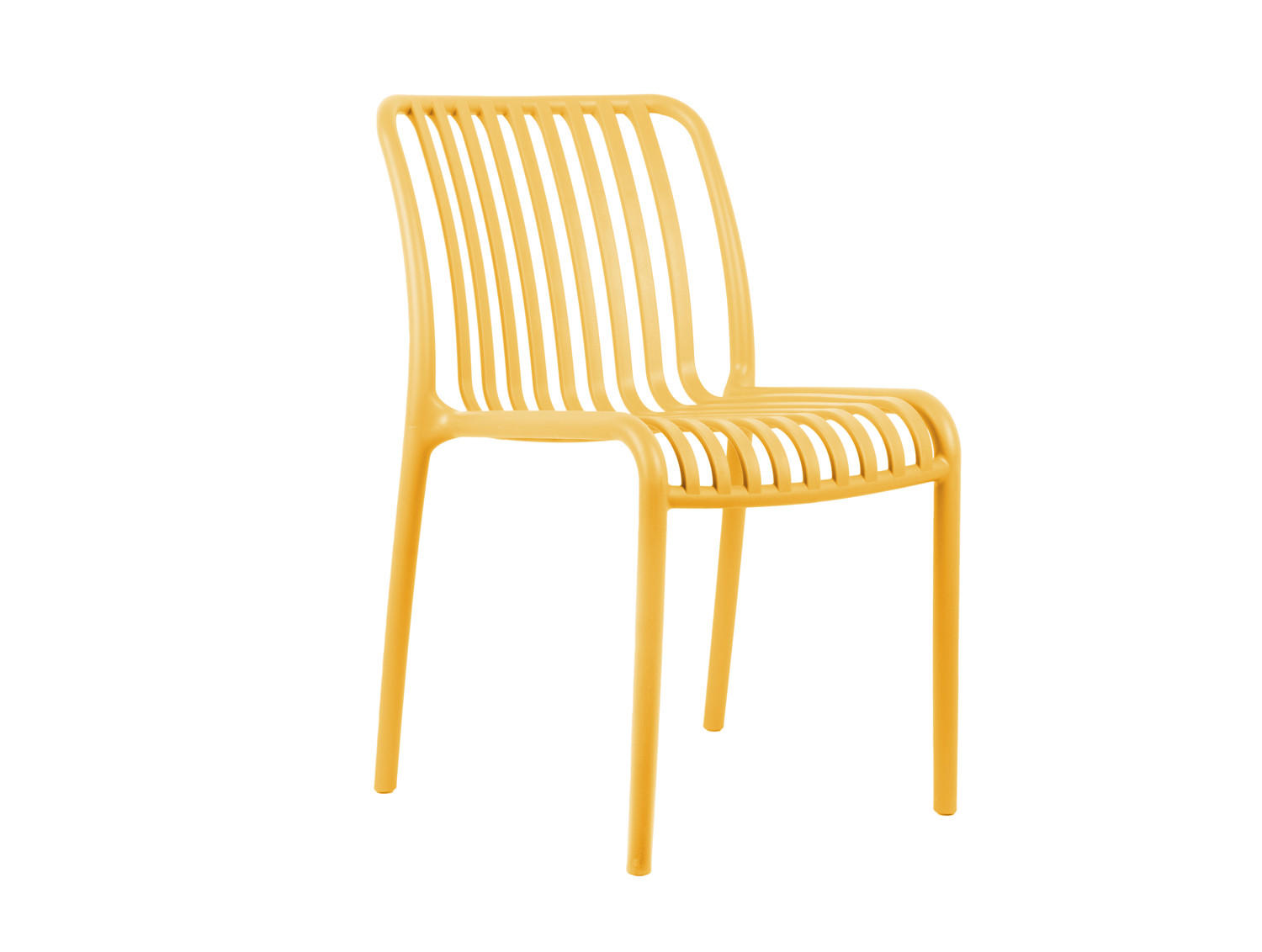 GARTENSTUHL Glee 58/42/79 cm - Gelb, Kunststoff (42/79/58cm) - Leitmotiv