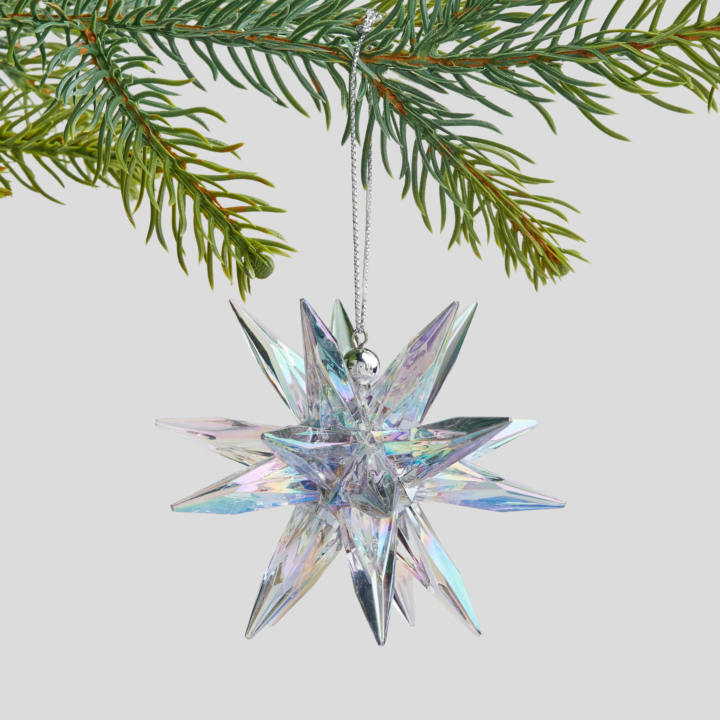 WEIHNACHTSDEKO Hängend STOG, 8 x 8 cm, Mehrfarbig, Christbaumschmuck, Weihnachtsbaumdekoration, Christmas, Xmas - Multicolor, Kunststoff (8/6/8cm) - home&you