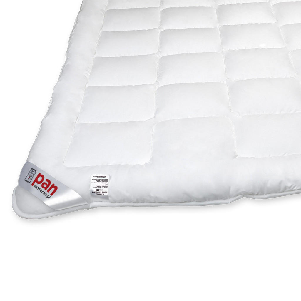 Thumbnail - Mr Mattress Bambusbettdecke, Weiß, Textil, Rechteckig, 200x220 cm, Schlaftextilien, Bettdecken
