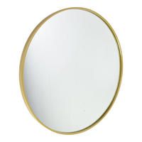 WANDSPIEGEL Boston Gold - Goldfarben, Metall (75/75/4cm) - Fragix
