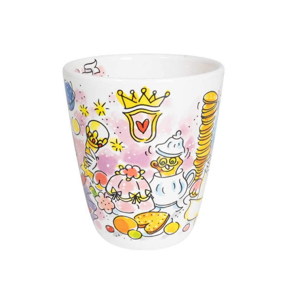 BECHER Symbolica Pardoes in Weiß - 350 ml - Multicolor, Keramik (0.35L) - Blond Amsterdam