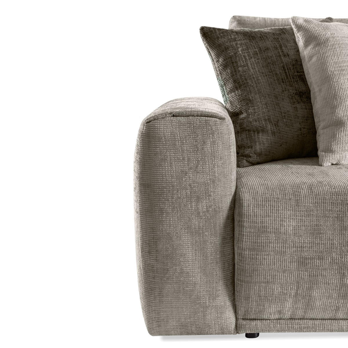 SOFA Alcamo Braun, Schlafsofa - Braun, Holzwerkstoff/Textil (250/93/118cm) - Bettso