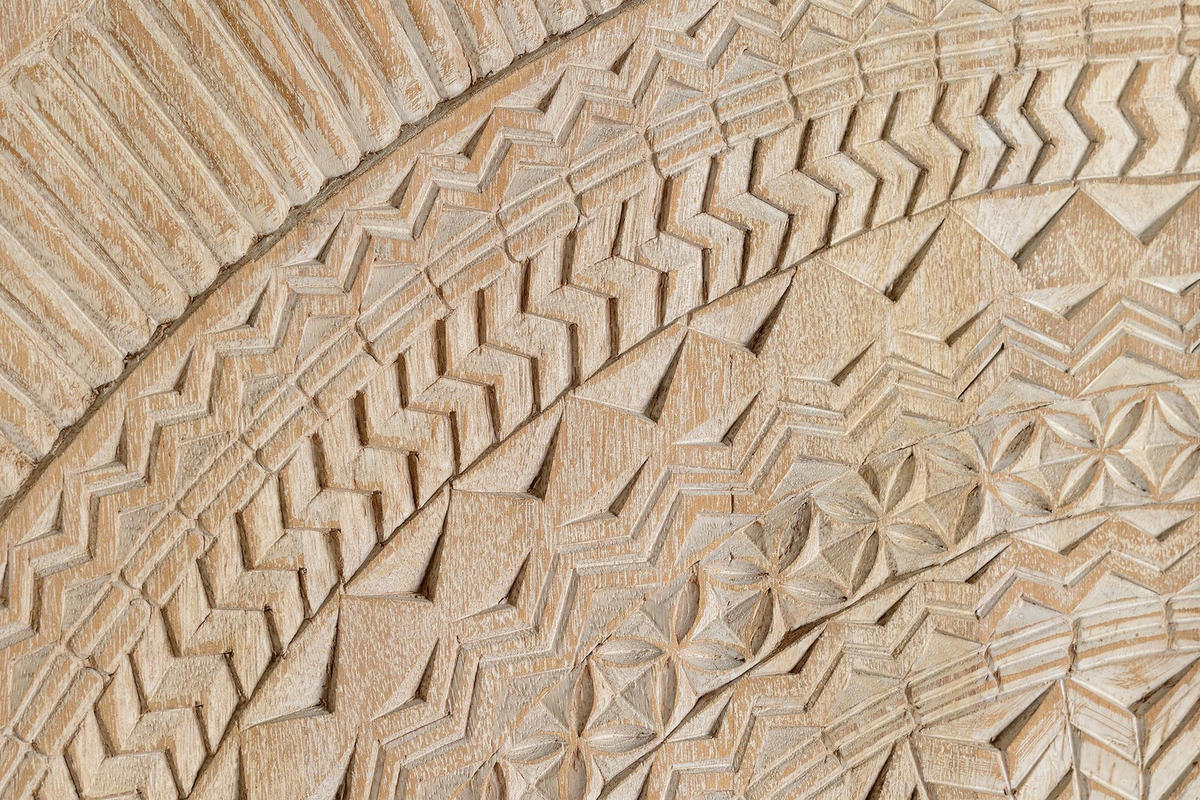 HIGHBOARD aus Mangoholz - Wildeiche, Holz (42/176/124cm) - Giner y Colomer