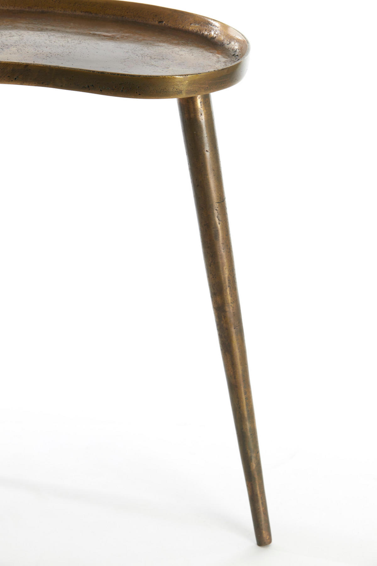 BEISTELLTISCH Lienz Bronze 53/30/48 cm - Bronzefarben, Metall (53/30/48cm) - Light & Living