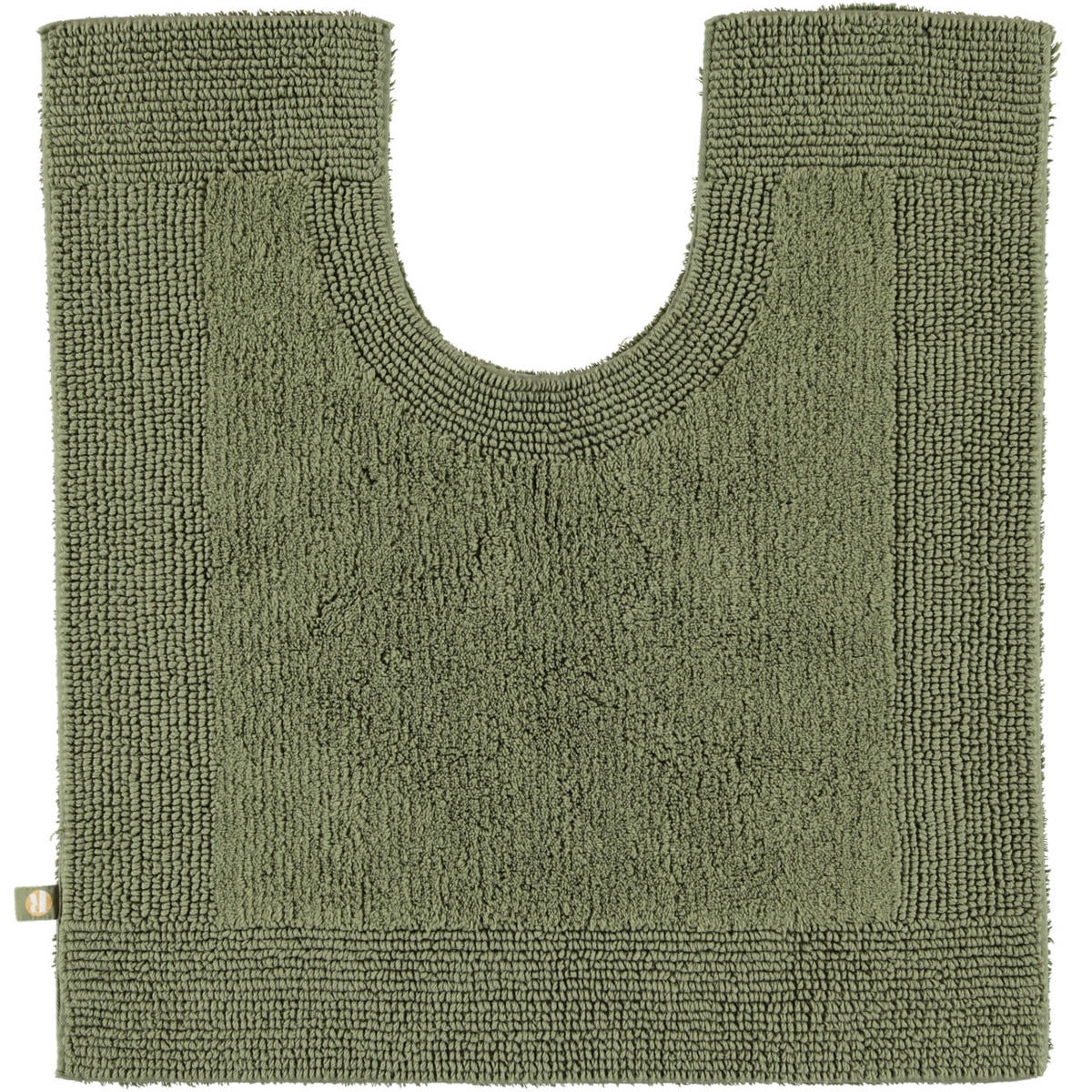 WC-VORLEGER PRESTIGE OLIVE - 404 - Grün, Textil (60/60cm) - Rhomtuft