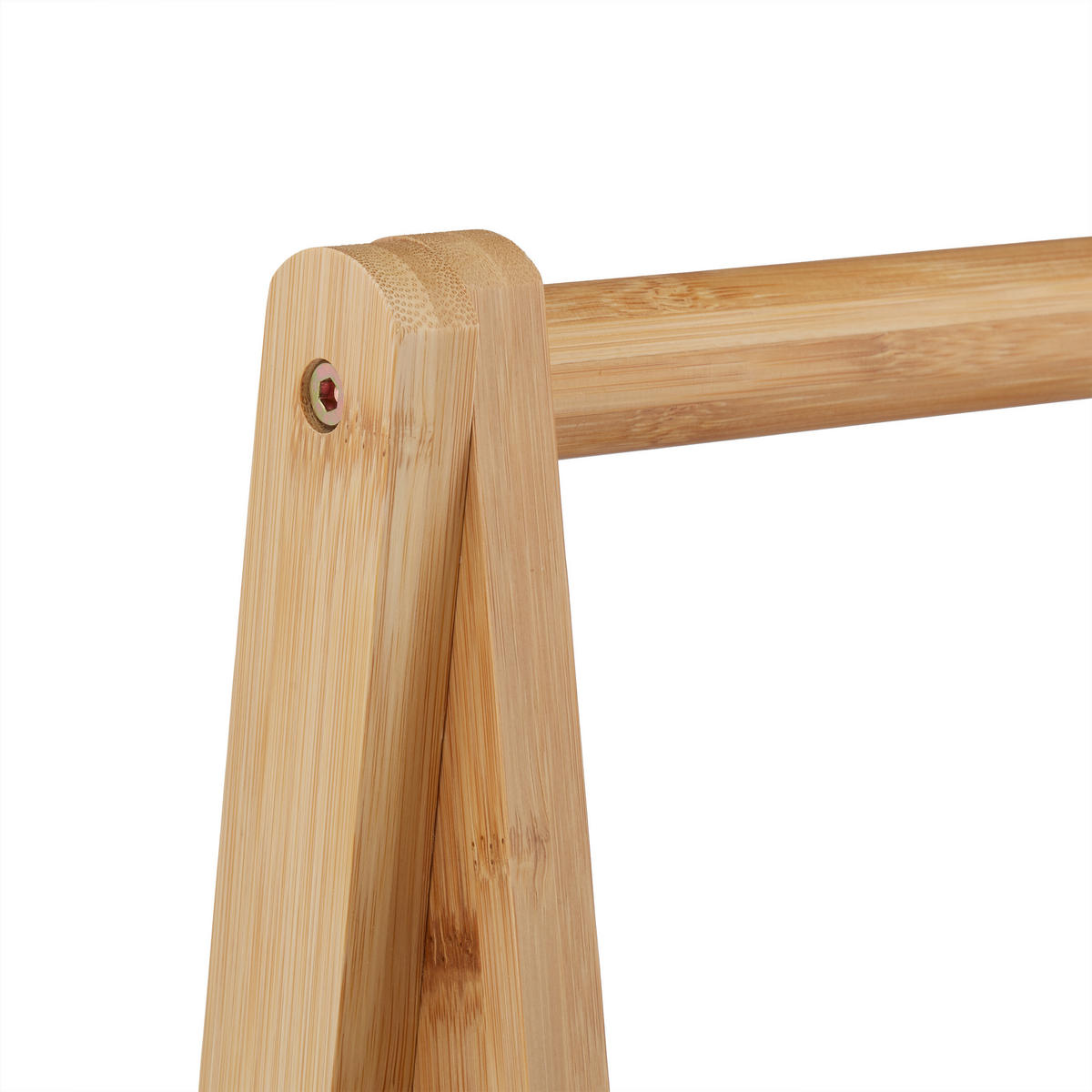 KLEIDERSTÄNDER - Hellbraun, Holz (67/120/35cm) - Relaxdays