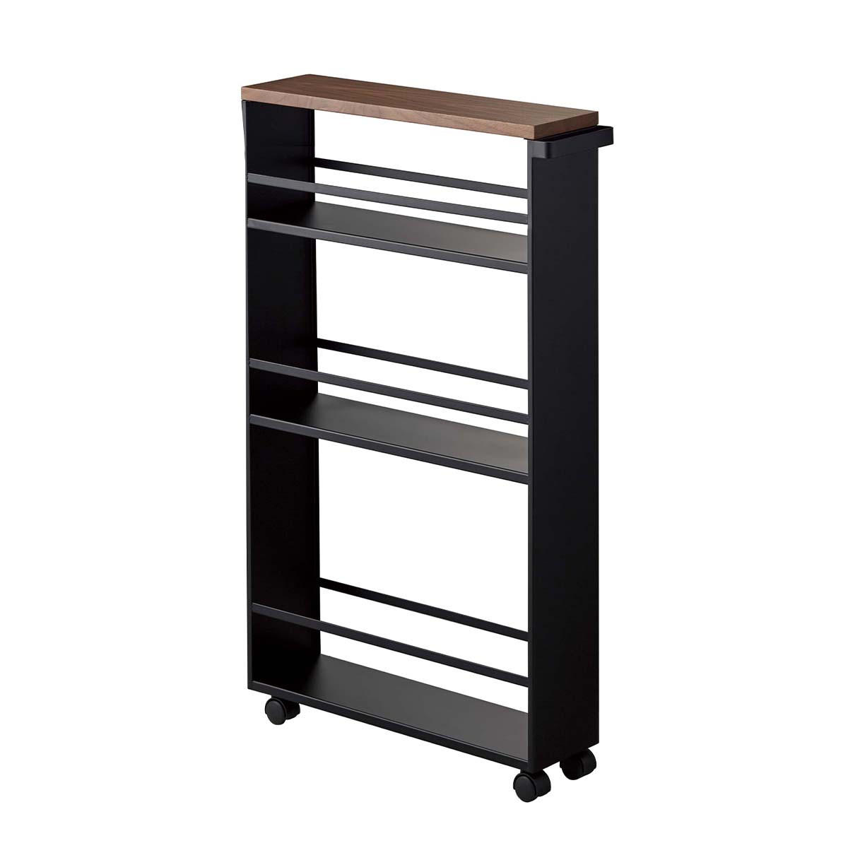 BEISTELLTISCH aus Stahl - Schwarz, Metall (13/80.5/47.5cm) - Yamazaki