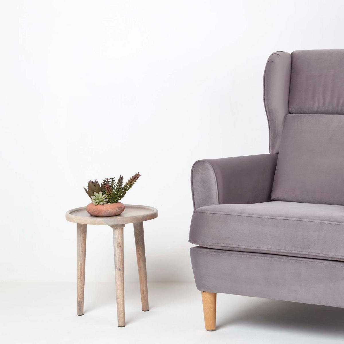 KUNSTPFLANZEN Sukkulenten-Arrangement in Deko-Schale, 15 cm - Grün, Kunststoff (14cm) - Homescapes