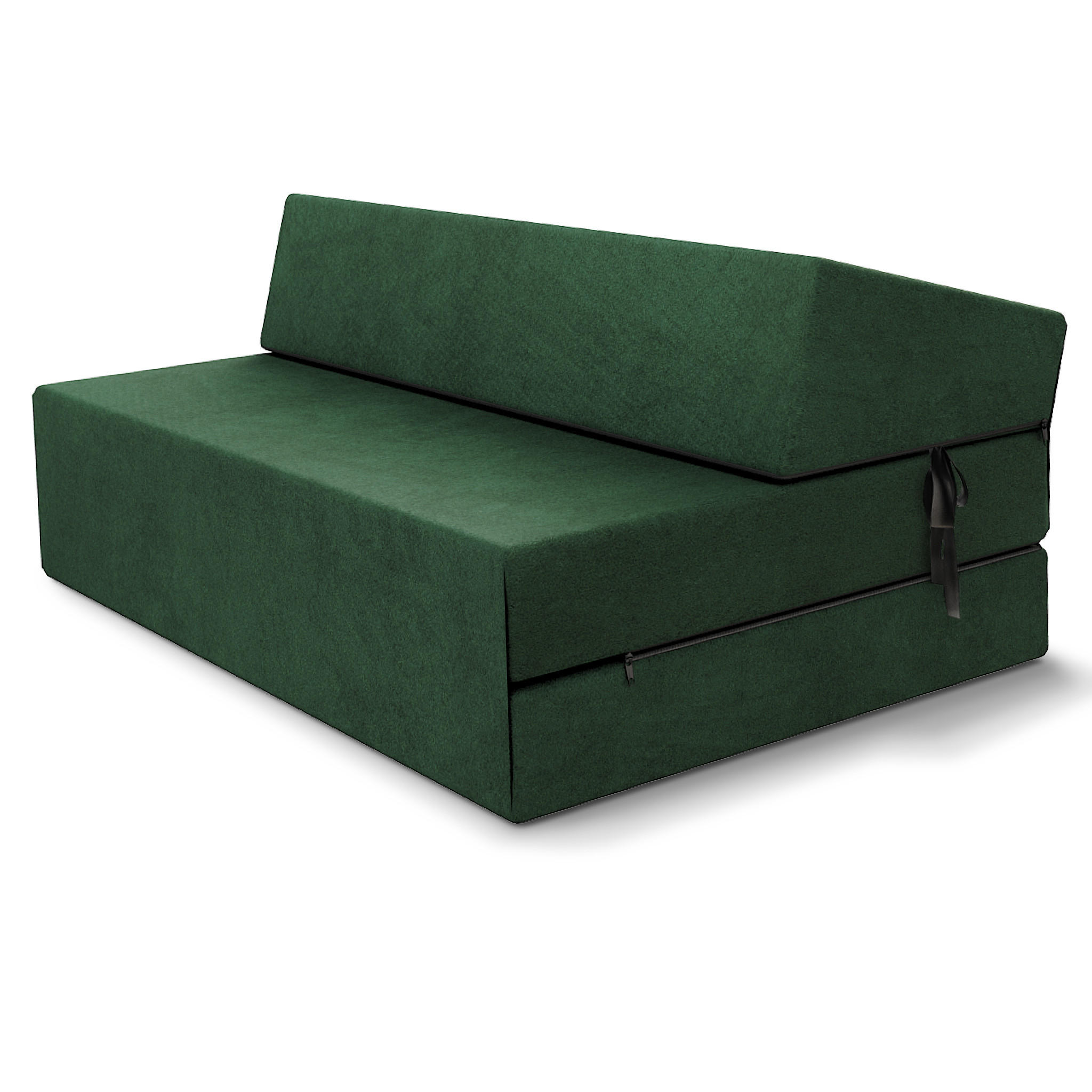 KLAPPMATRATZE SUZI MAXI - Dunkelgrün, Textil (120/200cm) - FDM