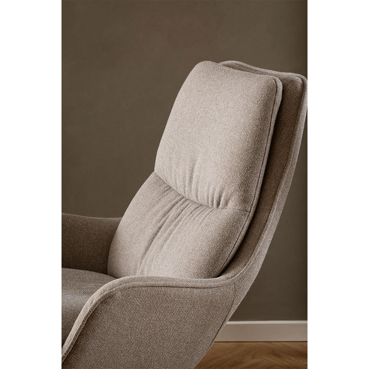 SESSEL, Bosley, Beige, Stoff, 72 x 84 x 93 cm - Beige, Textil/Metall (72/93/84cm) - ebuy24