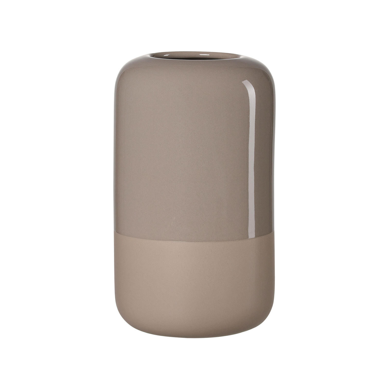 VASE Dome Braun 25 cm - Braun, Keramik (25cm) - Ritzenhoff Breker