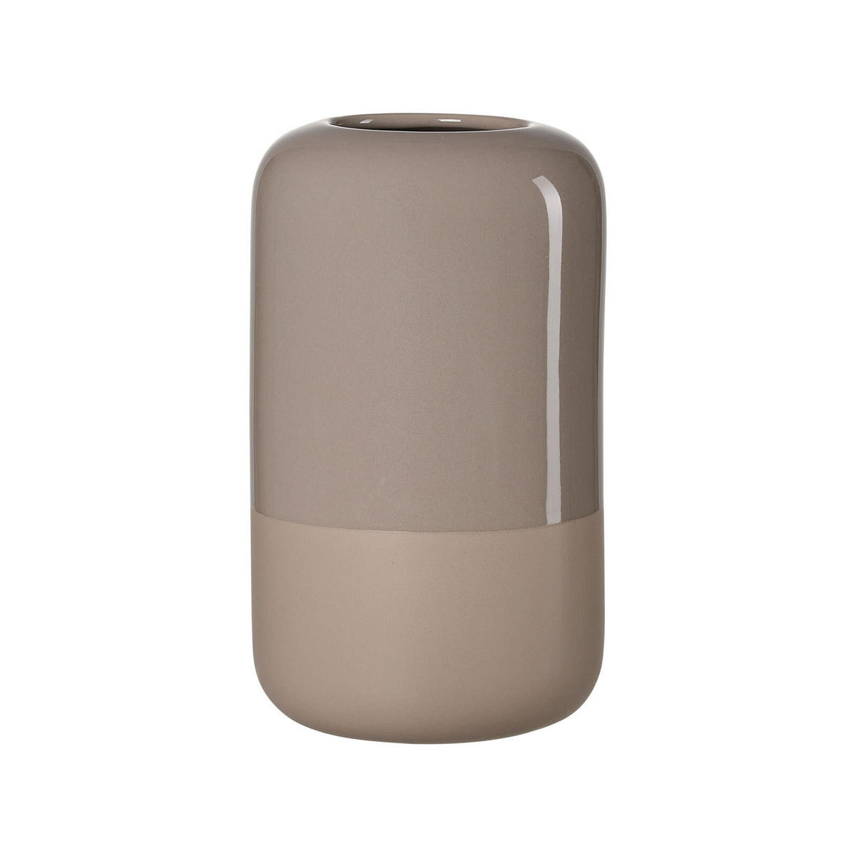 VASE Dome Braun 25 cm - Braun, Keramik (25cm) - Ritzenhoff Breker