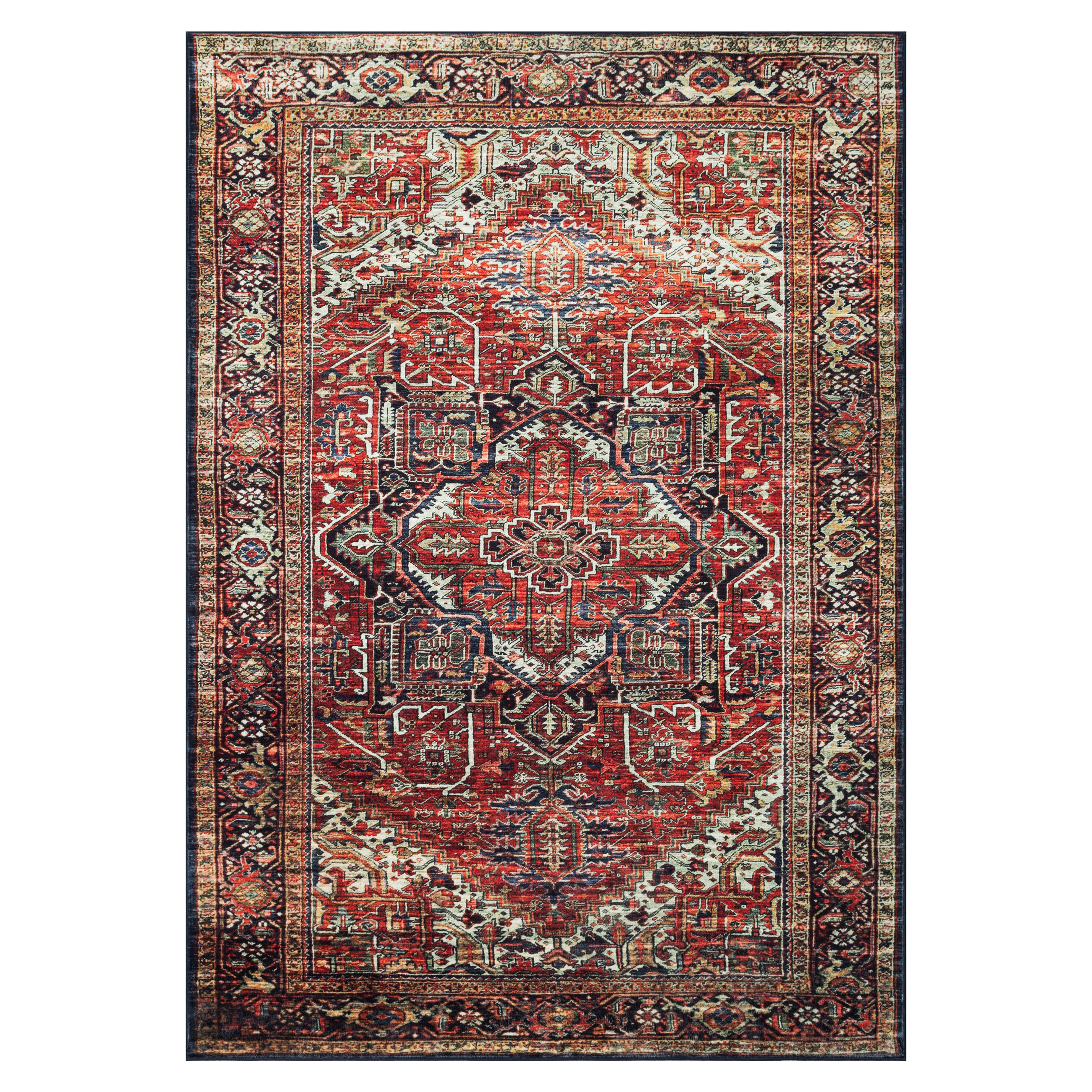 TEPPICH ISPAHAN Rot 200/300 cm - Rot, Textil (200/300cm) - Tapiso