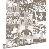 TAPETE Sportlegenden 53 cm x 10.05 m - Beige, Papier (53/0.1cm) - ESTAhome