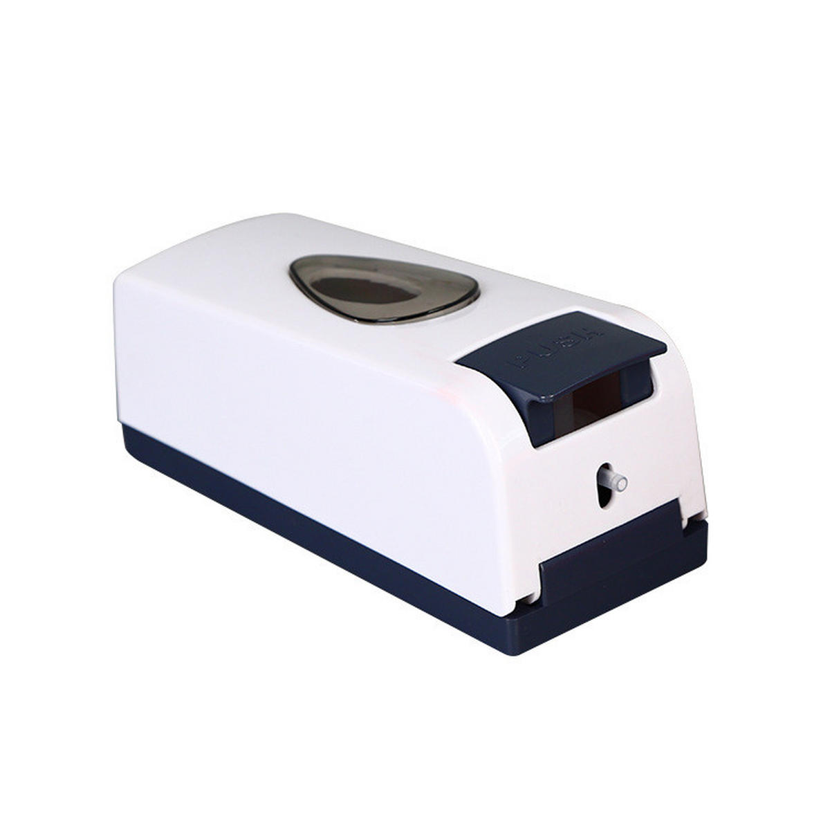 SEIFENSPENDER , Manueller Seifenspender 600 ml - Weiß, Kunststoff (8.7/22/9.3cm) - BELZ