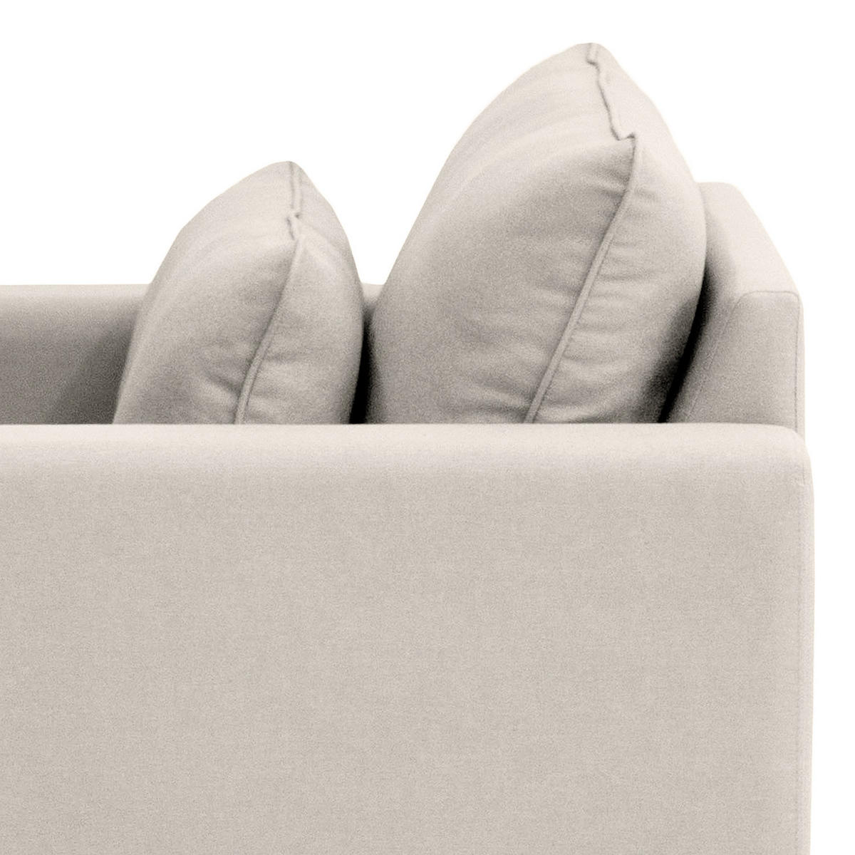 XXL-SESSEL mit Husse - Webstoff - Hellgrau/Schwarz, Wellpappe/Kunststoff (110/82/104cm) - home24