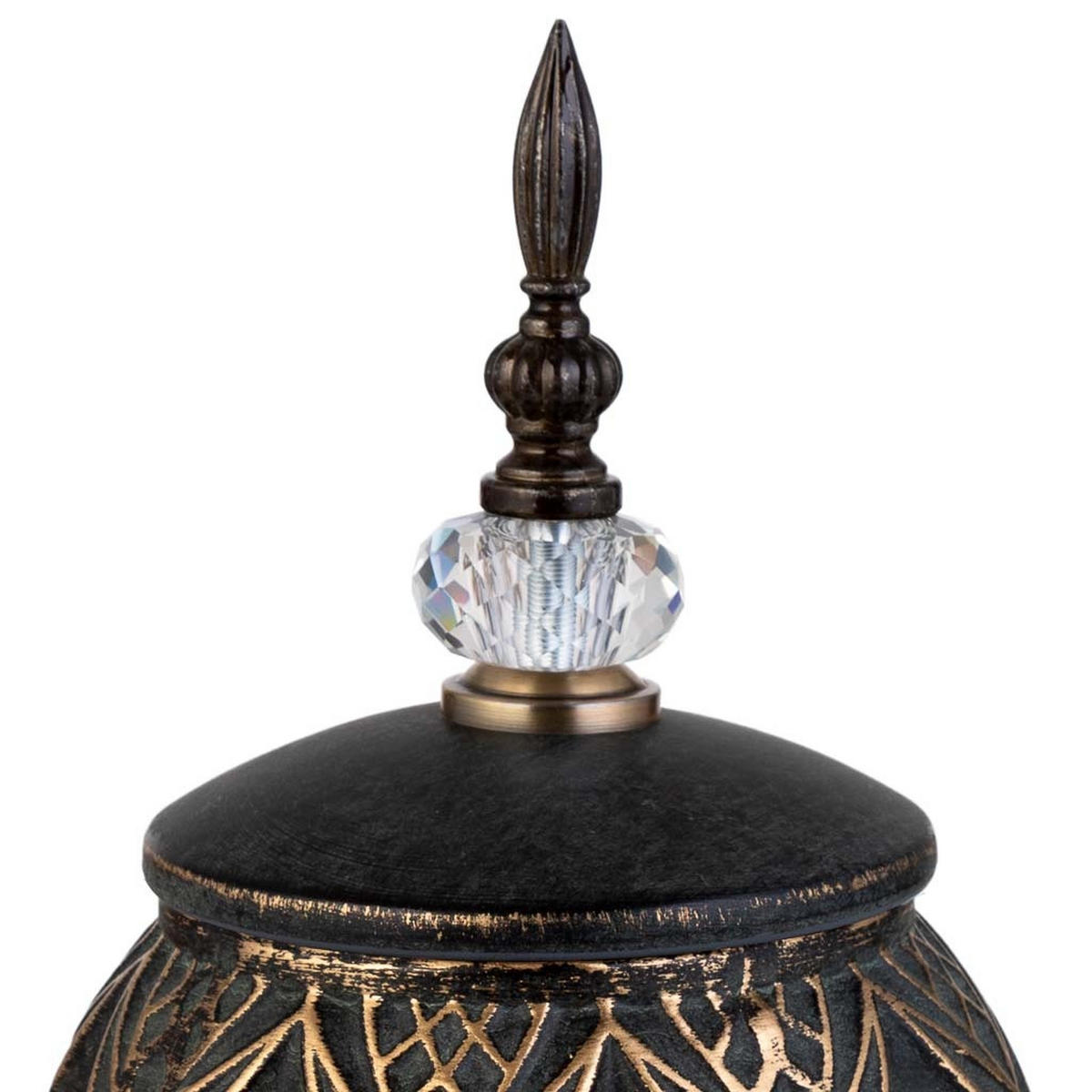 VASE aus Keramik, braun, 17x36cm - Braun, Keramik (36cm) - Wanderlust