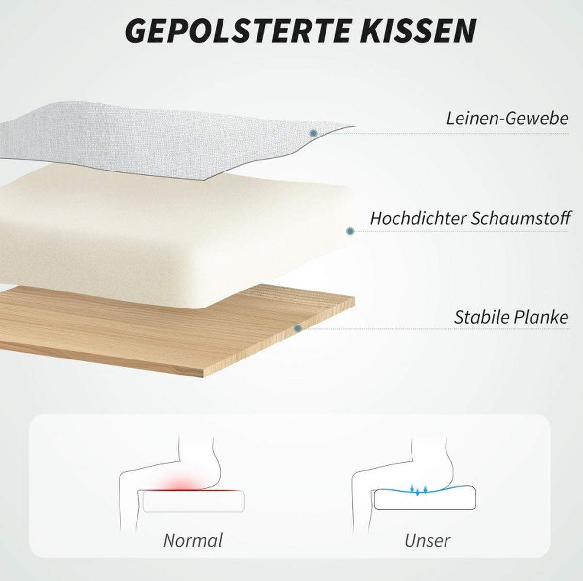 DREHSTUHL 68/70/114-122 cm cremeweiß aus Polyester mit Fußstütze - Creme, Kunststoff (68/122/70cm) - OKWISH