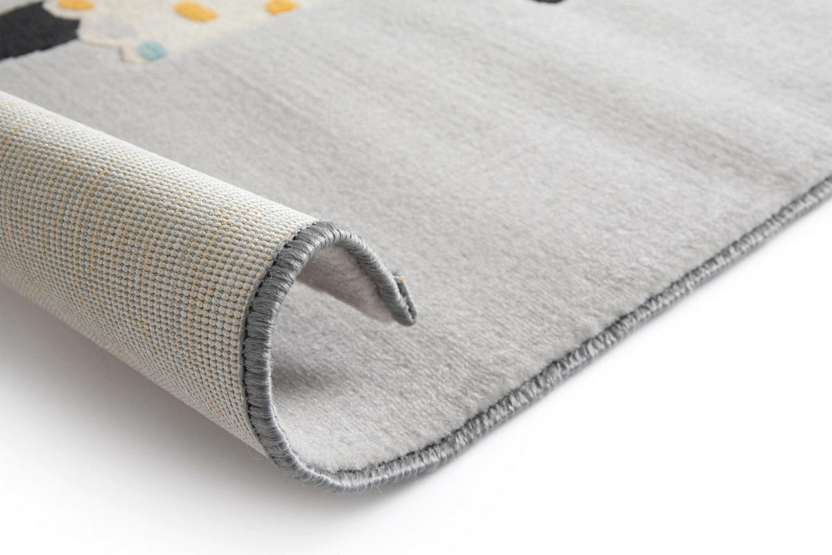KINDERTEPPICH superweich grau - Grau, Textil (120/170cm) - AFK Living