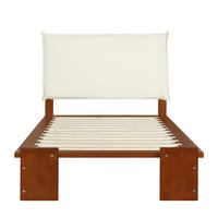 POLSTERBETT PANG-7K3N8A 90/200 cm Dunkelbraun - Braun, Fell - PANGIVO
