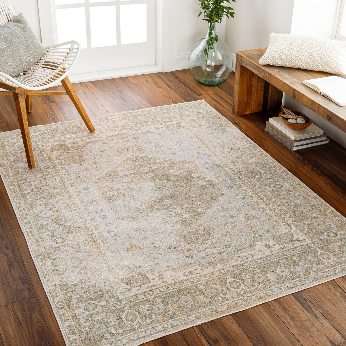 WASCHBARER TEPPICH Boka 160/213 cm Kamelfarbe - Hellbraun, Textil (160/213cm) - LIVABLISS